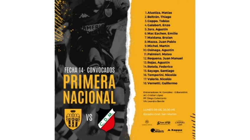 Santamarina recibe a Maipú buscando salir del fondo